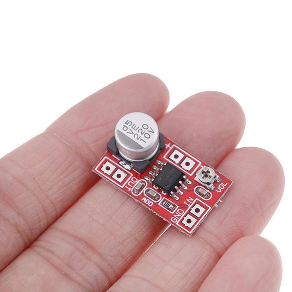 Convenient DC 5V-12V Adjustable MIC Condenser Amplifier Board Micro ...