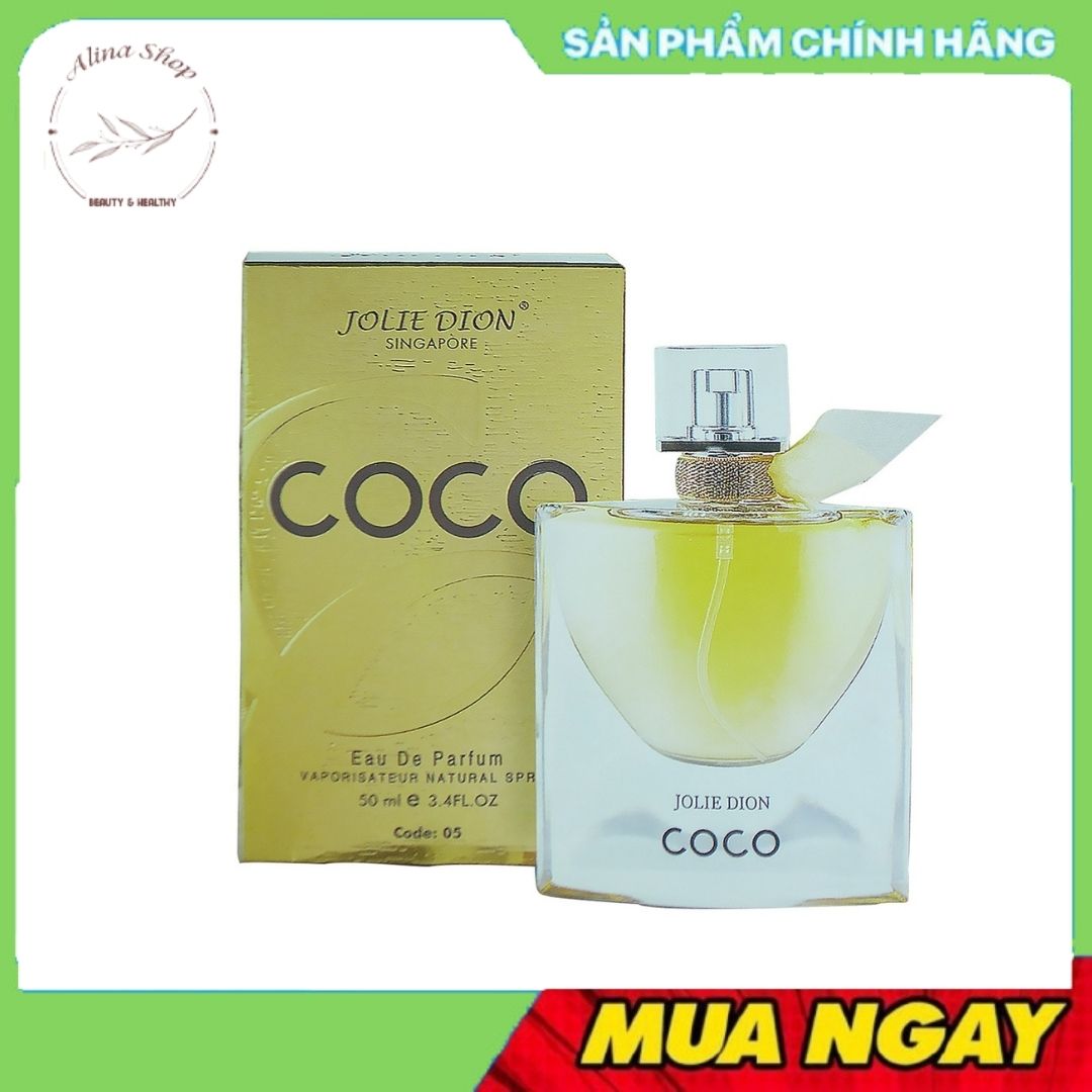 Nước Hoa Nữ Coco Jolie Dion Mẫu Mới 50ml ( Singapore hương liệu Pháp )