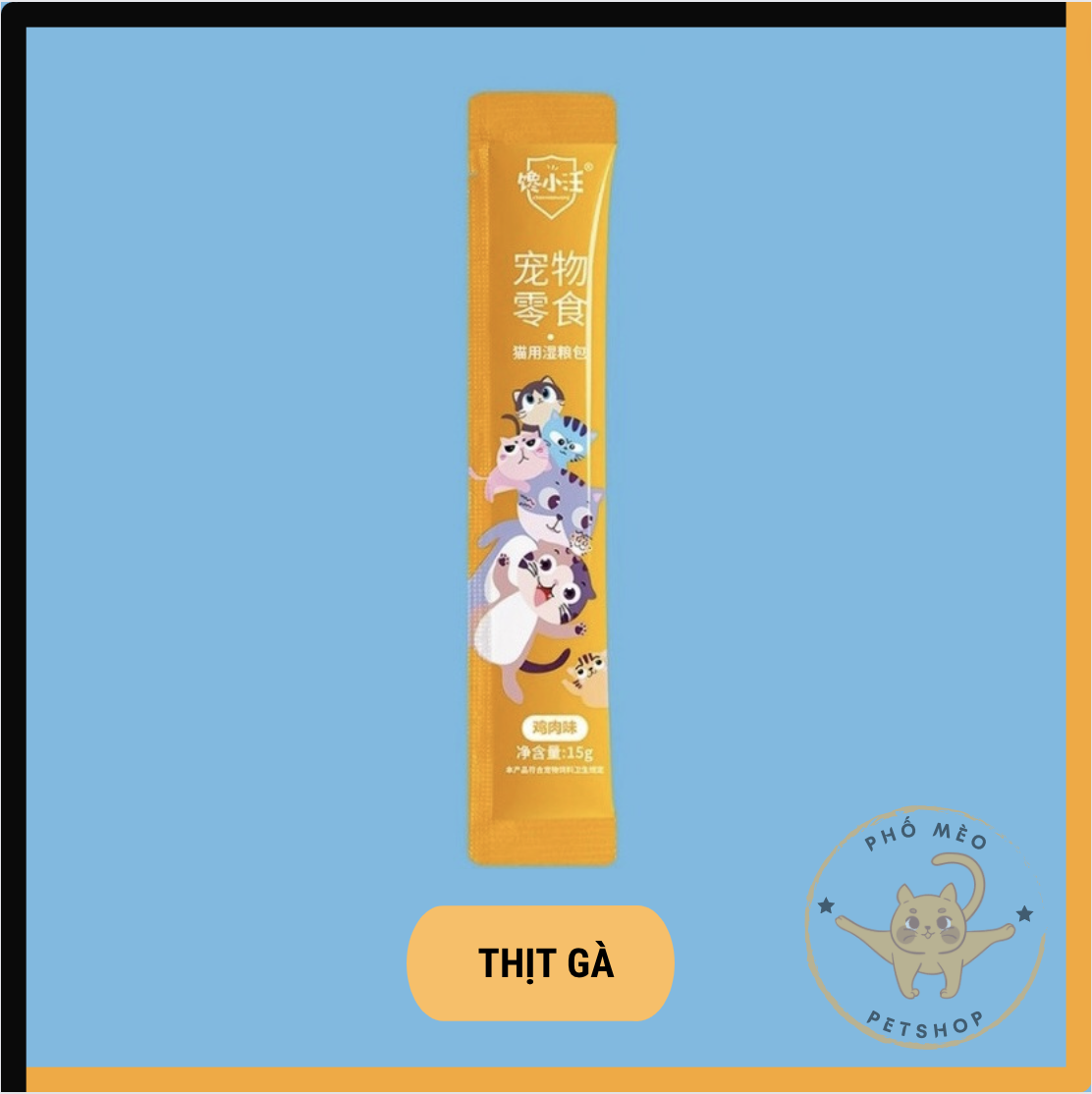 Súp thưởng Ciao Wang dành cho mèo 15g