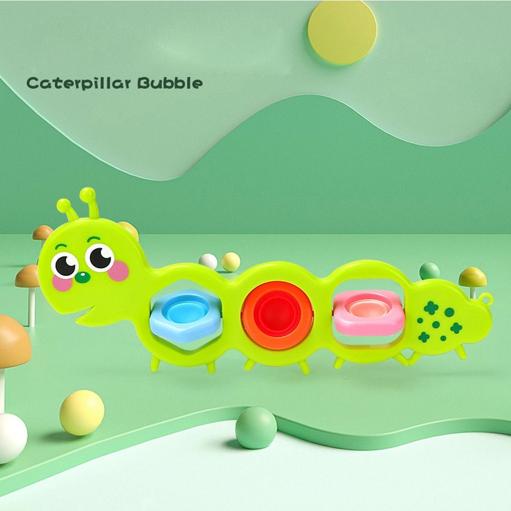 FIGURE Crocodile School Bus Bubble Toy Baby Stress Relief Toy Plastic ...