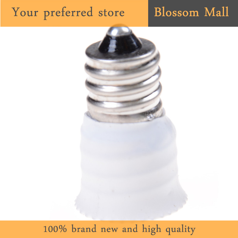 E12 To E14 LED Lamp Bulbs Holder Adapter Converter Candelabra Base Socket