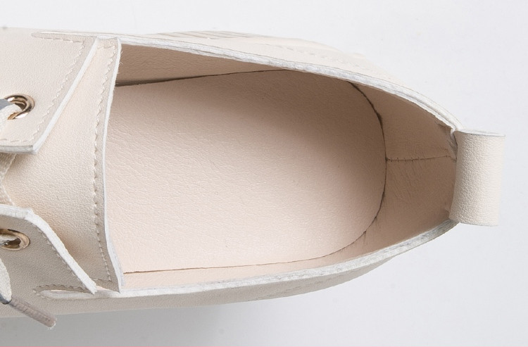 Giày Da Nữ Giày Oxford Cao Gót 5P ULZZANG