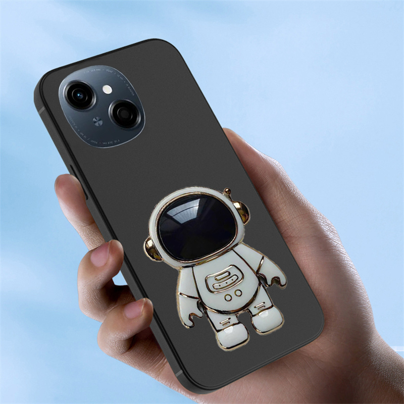 Phone cover Tecno Spark Go 2050 Spark Go 1S 1 POP9 Back cover Fashionable Cartoon Astronaut Stand dustproof Smooth For Tecno Spark Go 1 1S 2025 Tecno POP 9 Phone cases. 