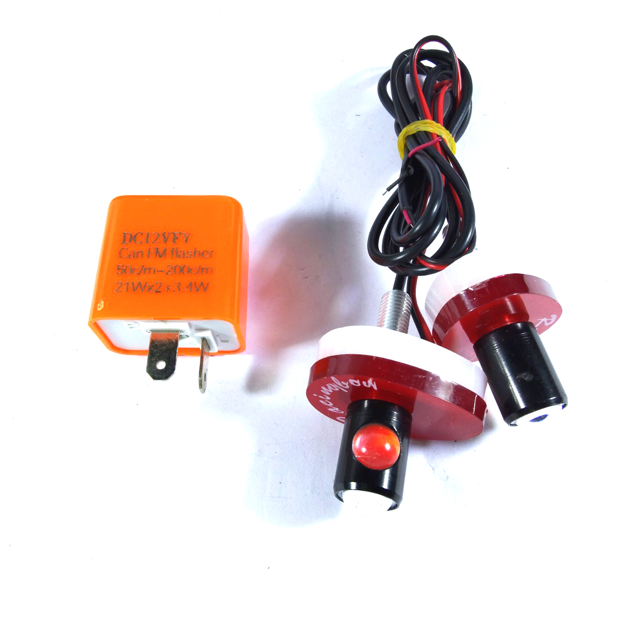 Bộ Xi Nhan Led Multi Có Viền Led [Màu Đỏ]