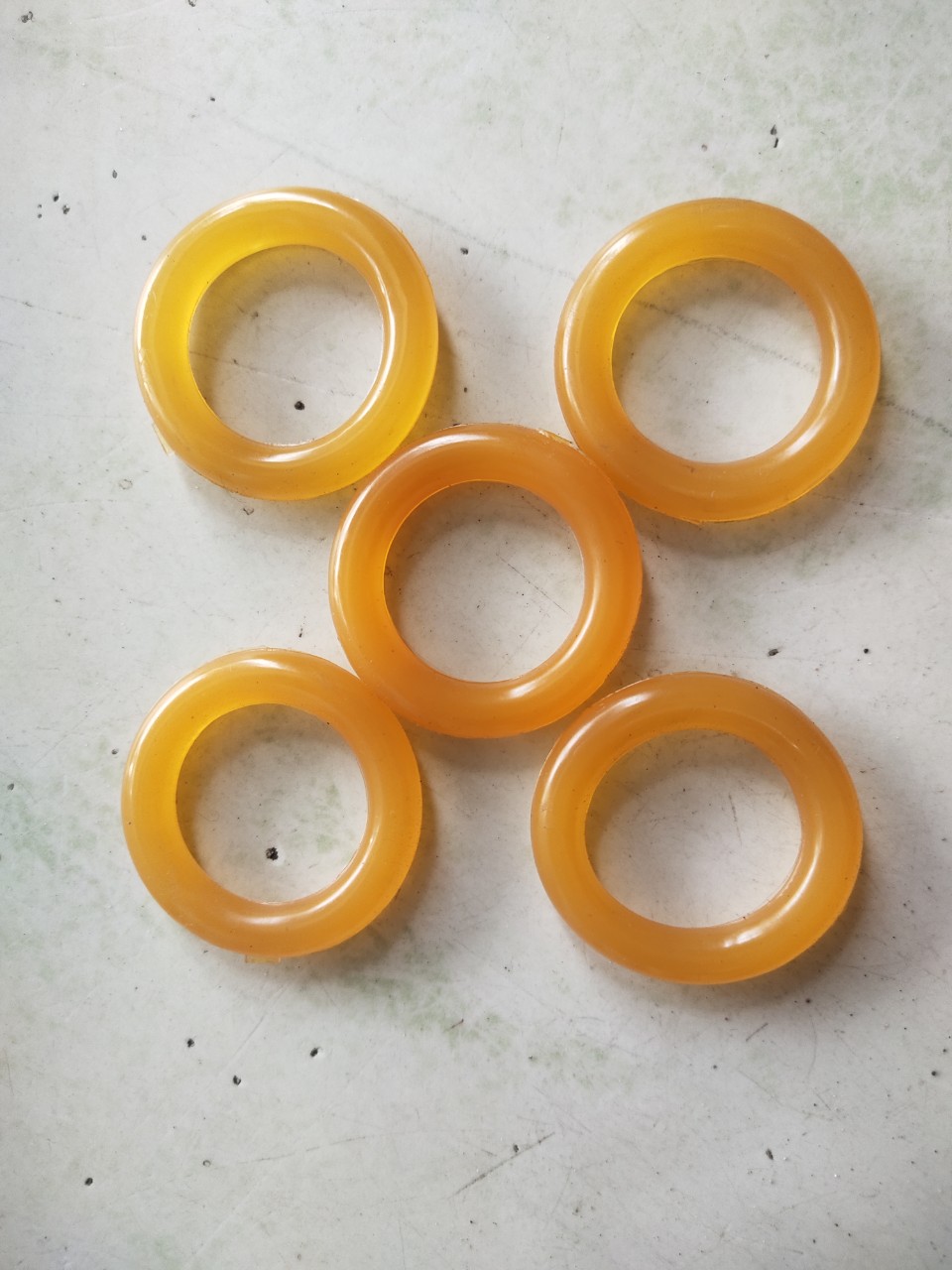 Cao su bộ đánh suốt máy liền trục