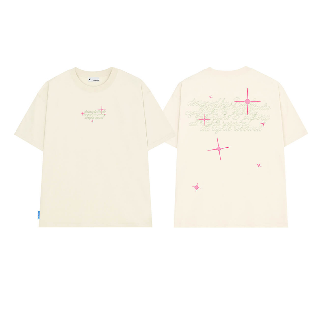áo thun unisex oversize local brand PUBERTY GO-ON TEE