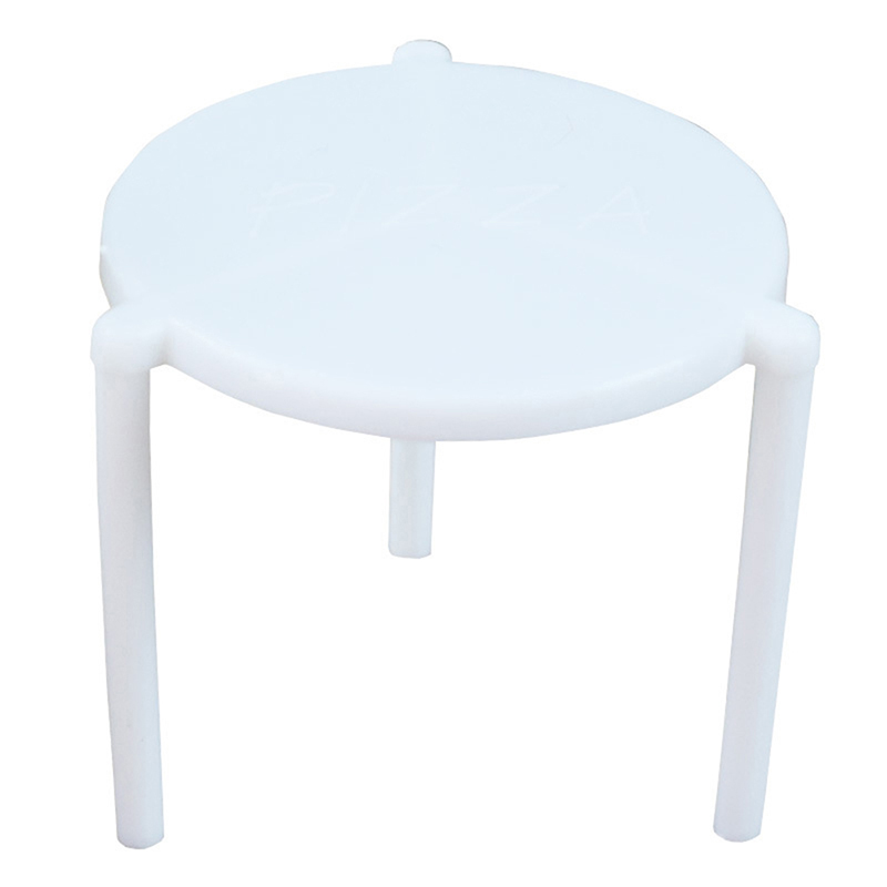 HE🔥 100Pcs Pizza Saver Stand White Plastic Tripod Stack Fixing Rack Baking Tool
