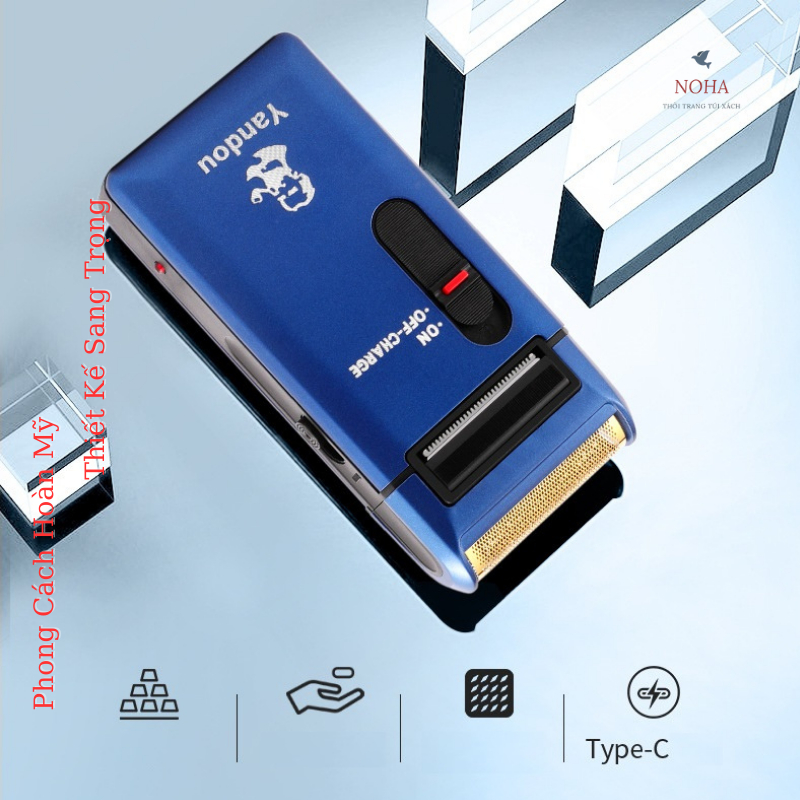 máy cạo râu yandou xanh 312
