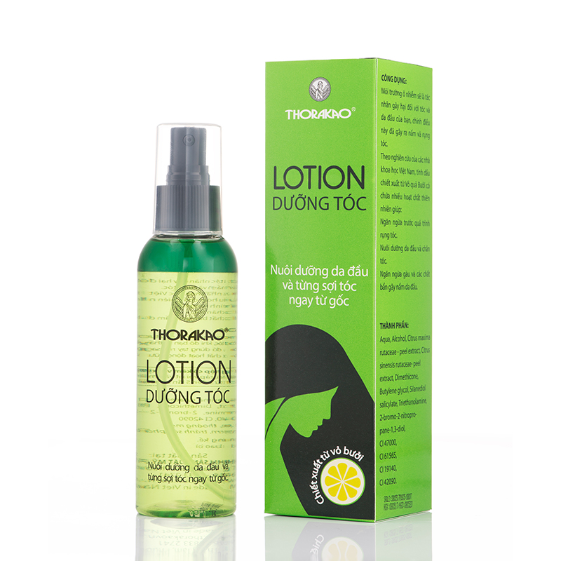 Lotion dưỡng tóc tinh dầu bưởi Thorakao 150ml