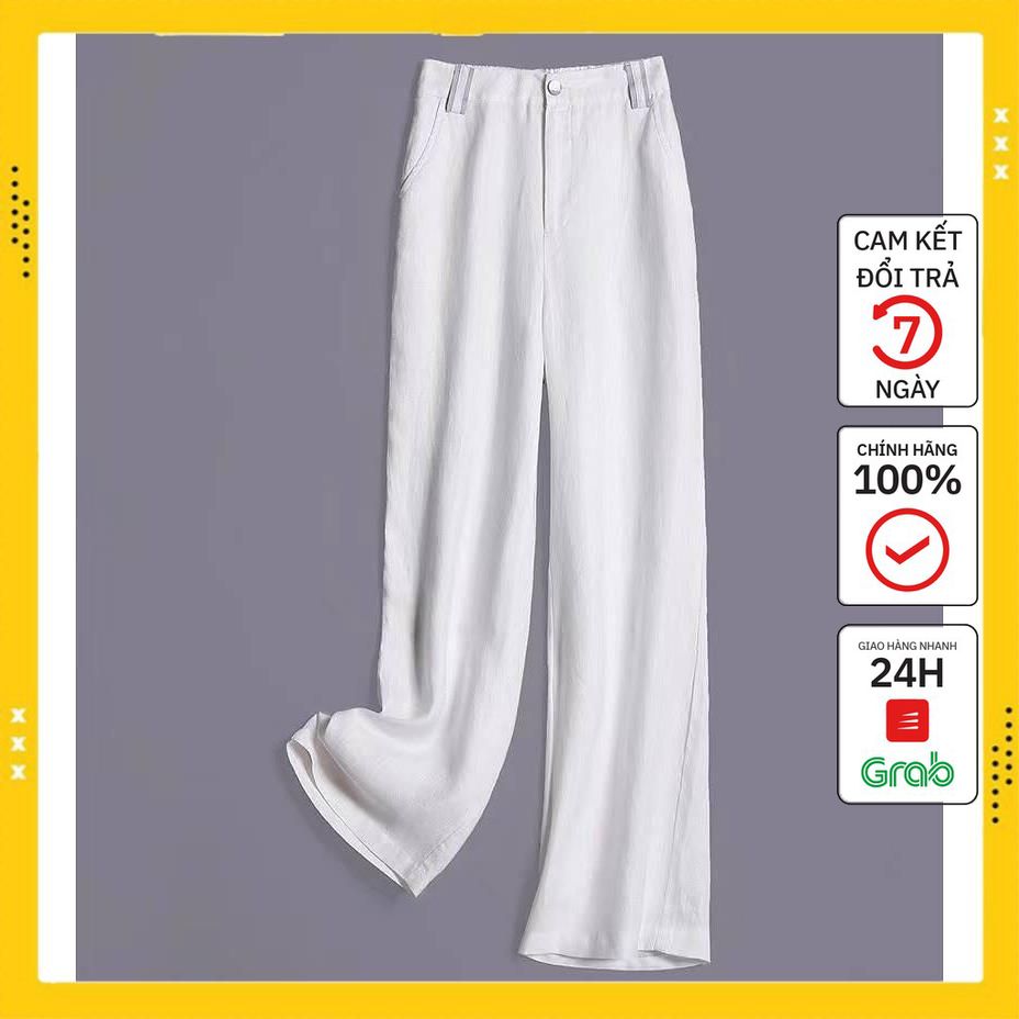 Quần ống rộng dáng suông , Quần đũi suông chun sau bigsize đến 73kg