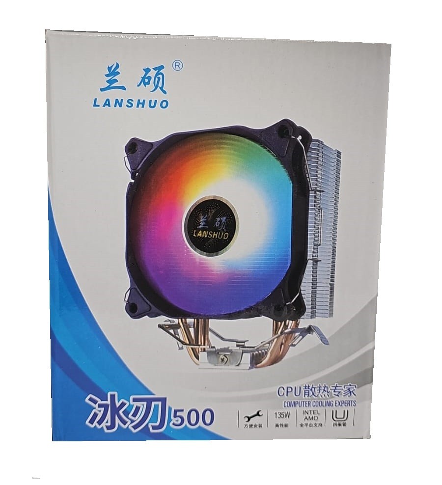 Kipas Fan Rgb Heat Sink Cooler Prosessor Intel Amd Pipe Ls Lazada