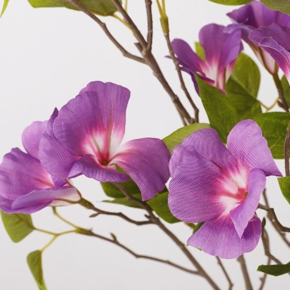 Flower Arrangement Long Branch Artificial Viola Tricolor Flower Plastic ...