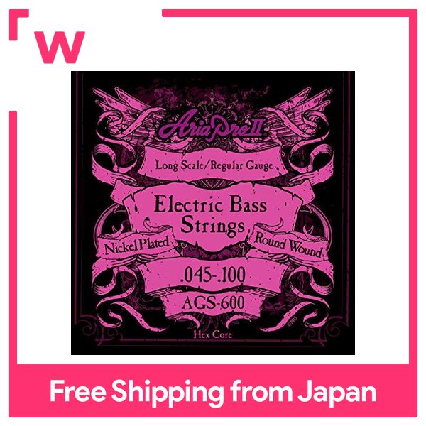 Aria ariaproii ariapro two bass string long scale for long scale ags-600