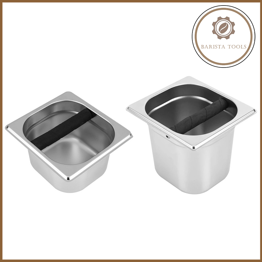 Hộp đựng bã cà phê inox 304  Dụng cụ Barista