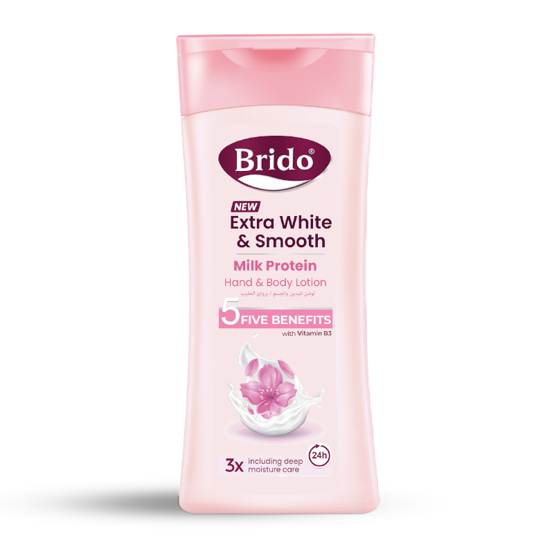 Brido Milk Protein Body Lotion (Extra White & Smooth) - 225ml