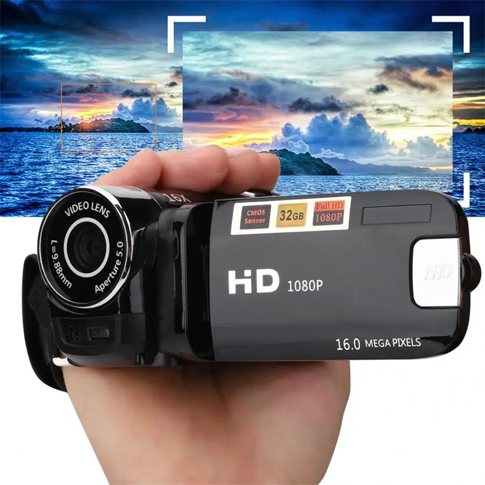 KOKKO Digital Camera 16X Zoom Camera 1080P Full HD 16MP Digital Camera Cam 270 Degrees Rotatable Screen For Photographer Beginner. 