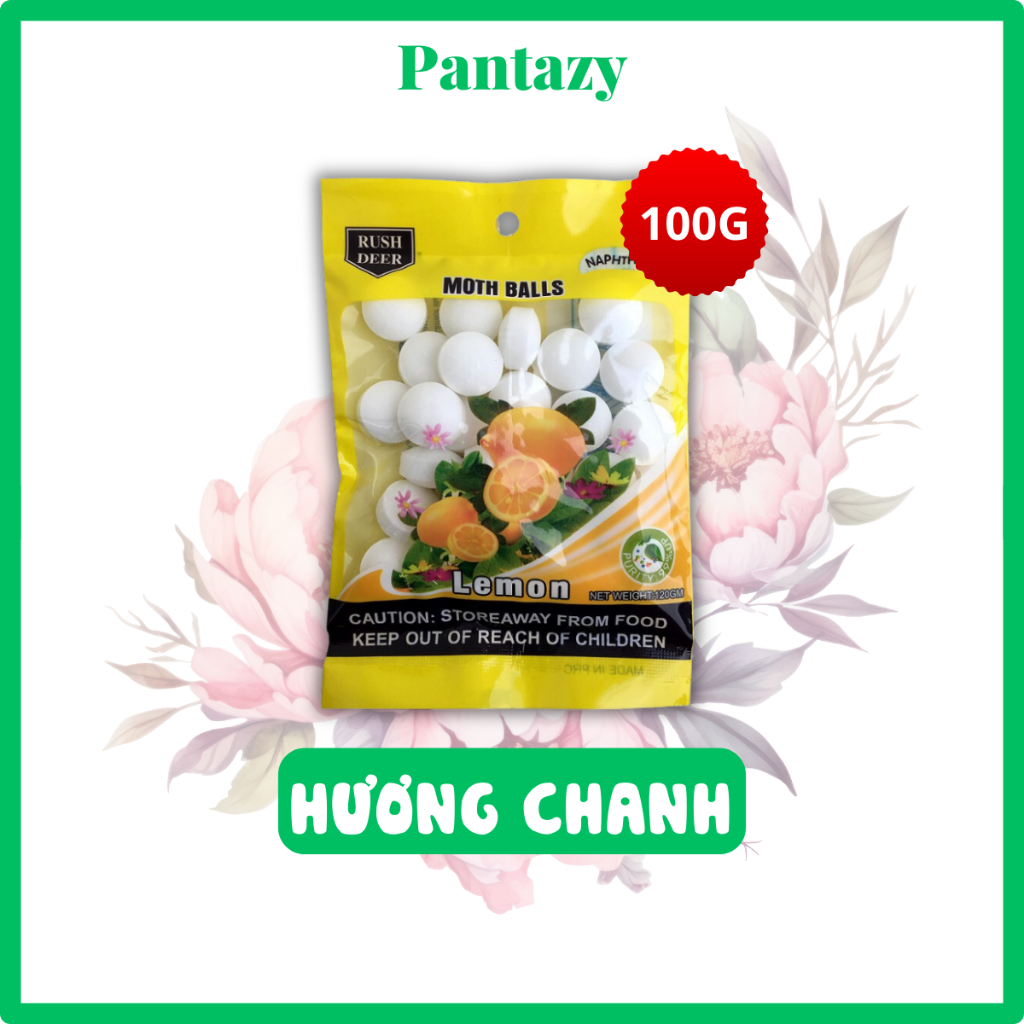 Long não khử mùi , hương thơm 100g (hương Hồng, Lavender, Chanh, Vani)