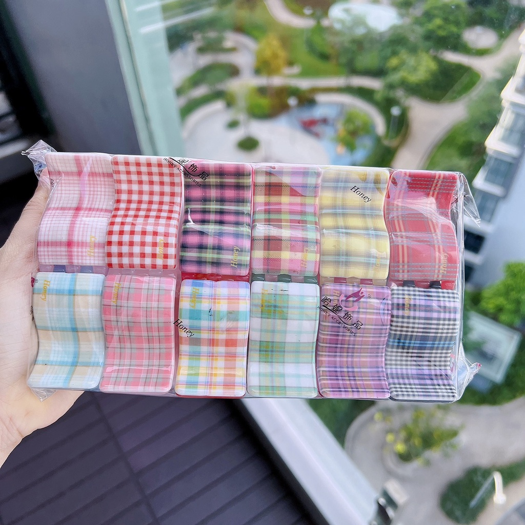 Kẹp Càng Cua Bóng 3-5 Răng Đủ Màu