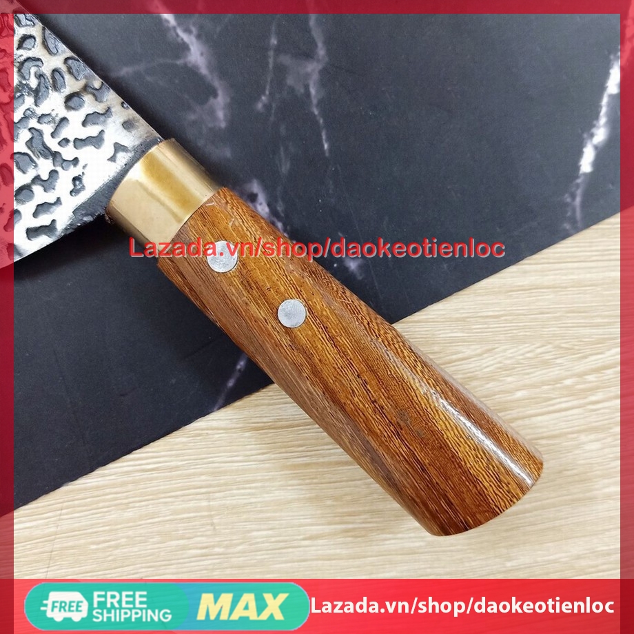Dao lọc thịt nhà bếp thép nhíp rèn thủ công