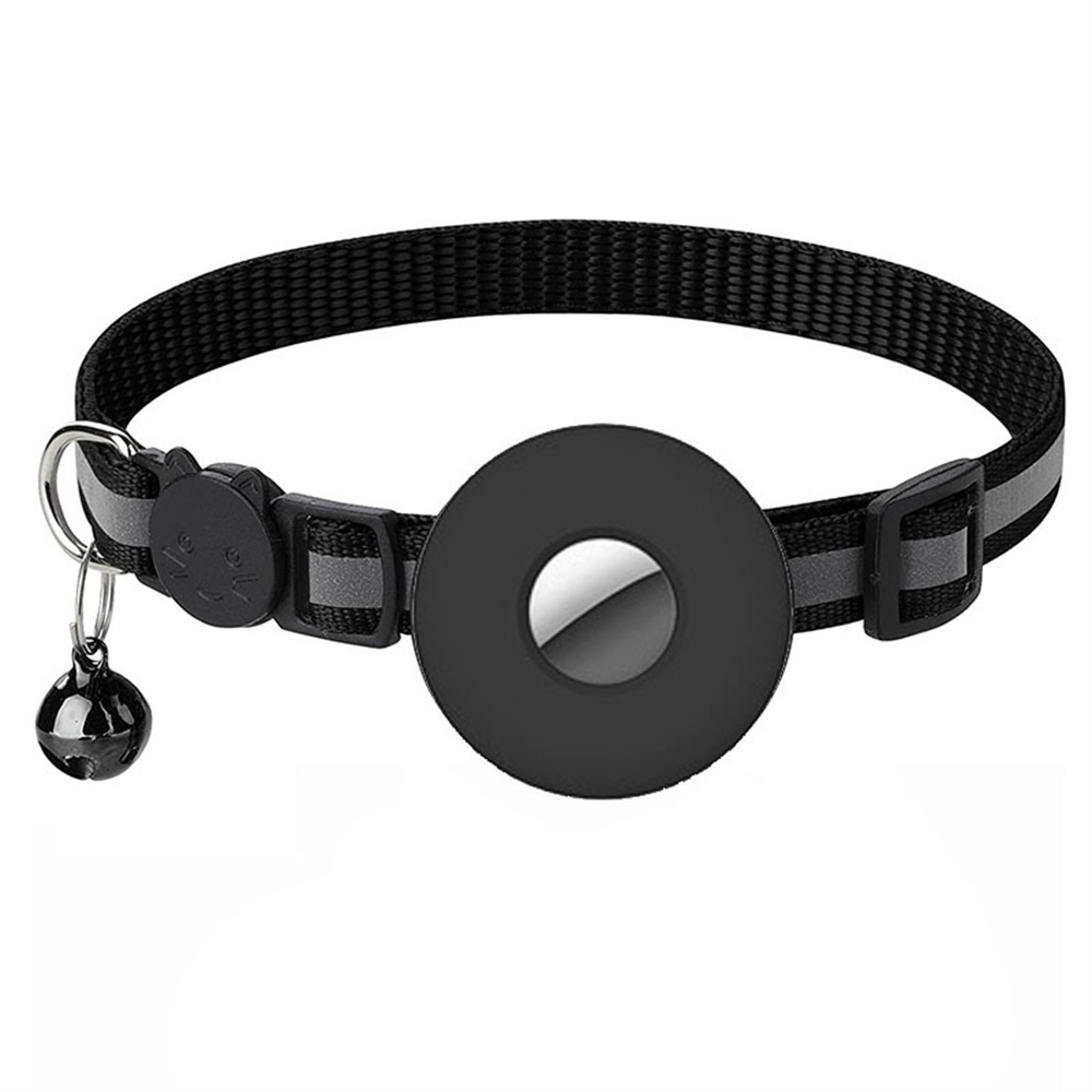 Willbetter Airtag Cat Collar Airtag Pet Collar With Bell Airtag Reflective Collar