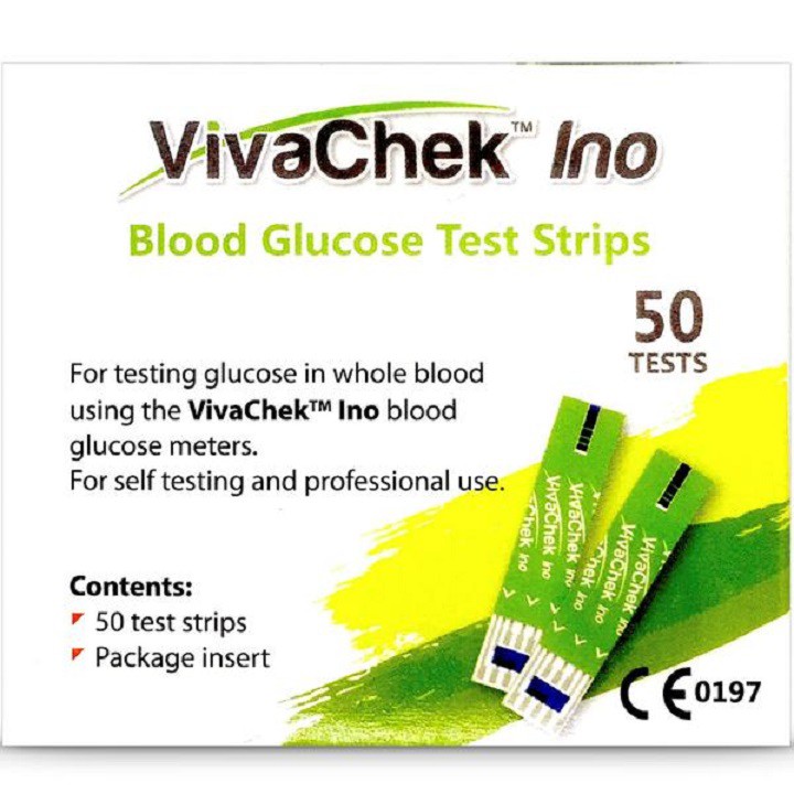 Vivachek Ino blood glucose meter strips (50 pcs/lot)
