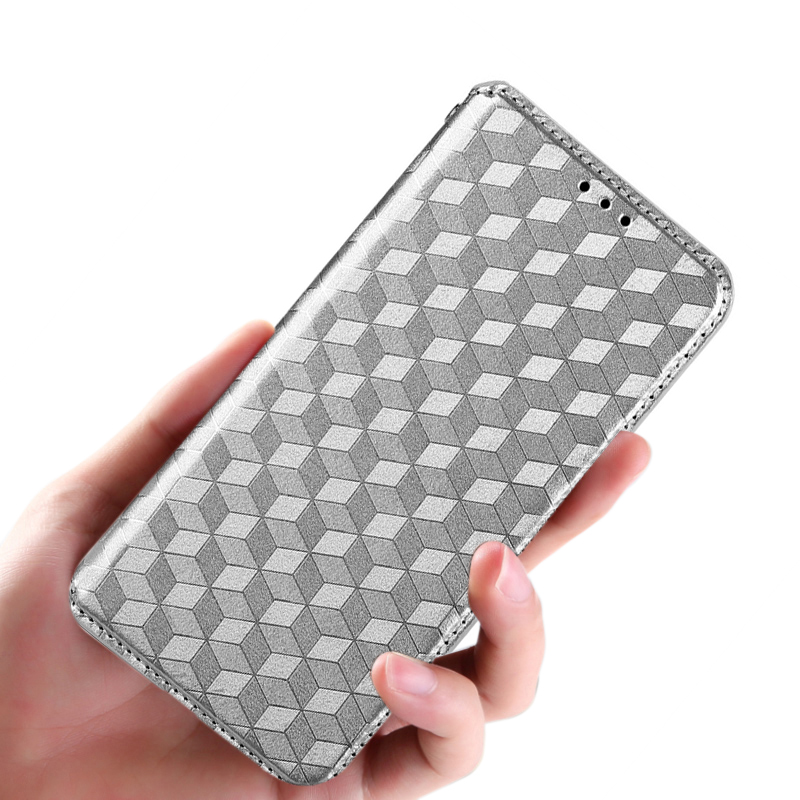Phone Cover Fo Vivo Y28 Flip Case Diamond texture Wallet Card Slot Soft Silicone External Leather Stand Holder Flip Cover for Vivo Y28 4G case. 