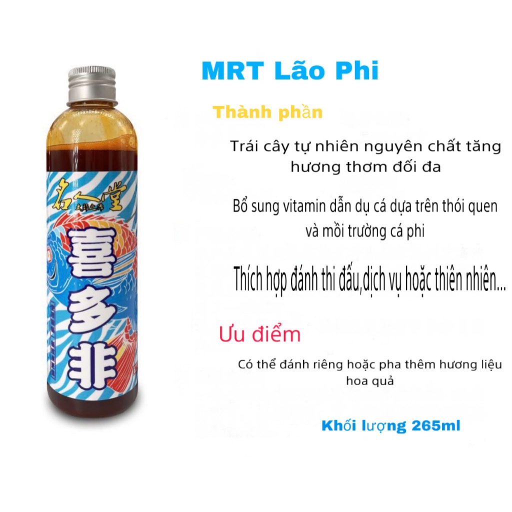 Tinh Mùi MRT Đô Phi Lão Phi 250ml