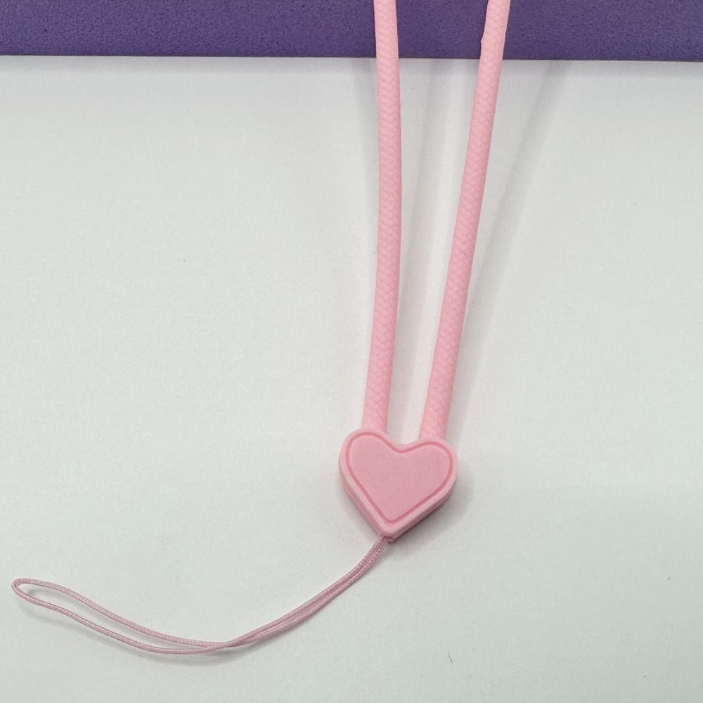 Phone Hanging Loop Rope Silicone Wrist Hand Strap Phone Lanyard Short Rope Mobile Phone Strap ...