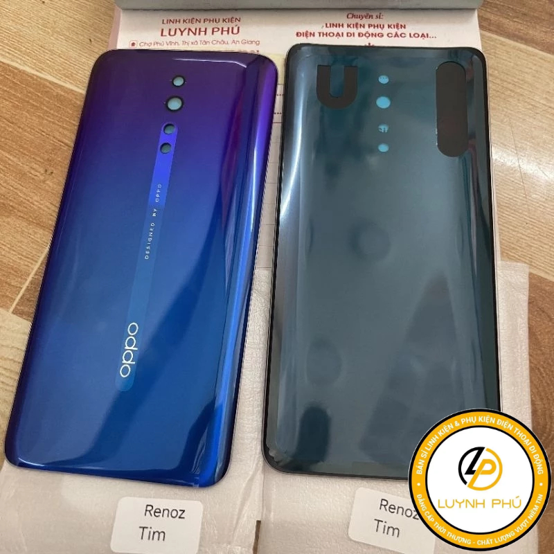 Nắp lưng oppo reno z ảnh thật chuẩn