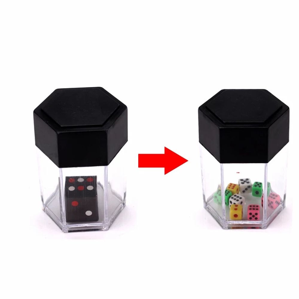 Explode Explosion Dice Easy Magic Tricks For Kids Magic Prop Novelty Funny Toy Close-up Performance Joke Prank Toy