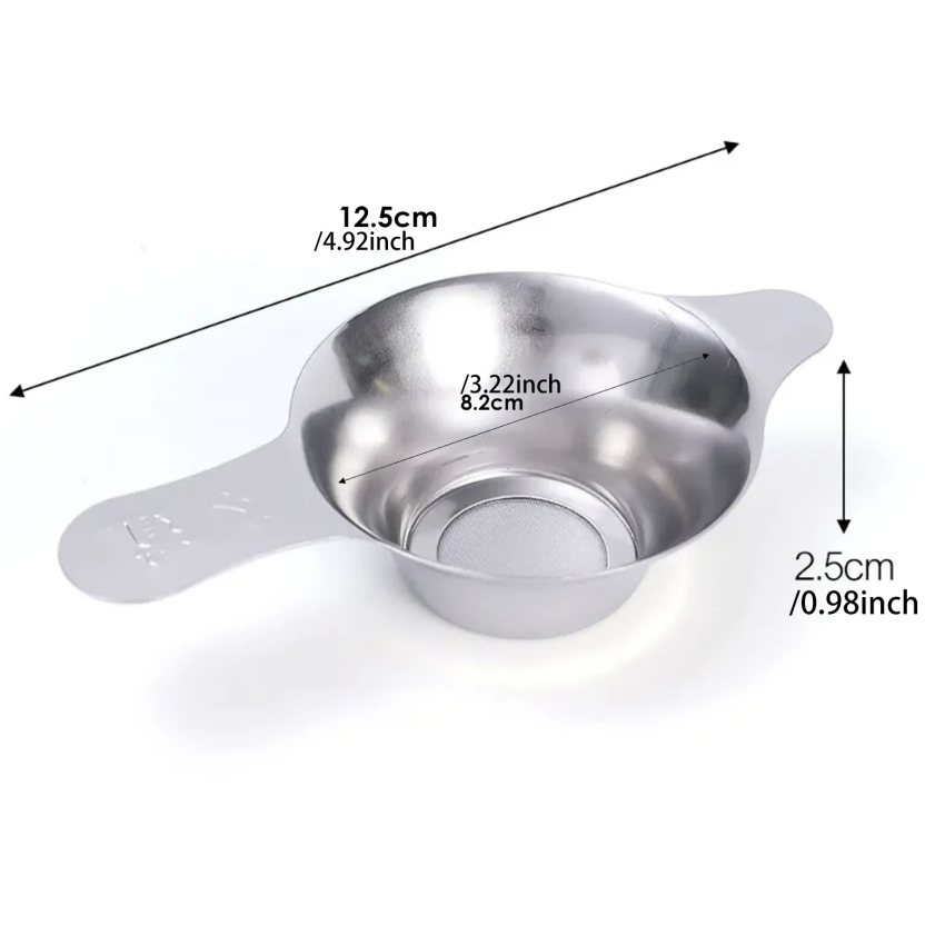 Stainless Steel Mesh Filter Colander Coffee Tea Strainers Reusable Filter Kitchen Accessories