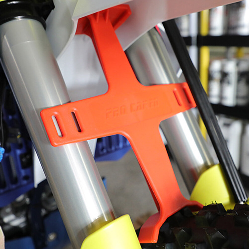 JFG MOTO Dirt Bike Plastic Fork Support Guard Transportation Protector