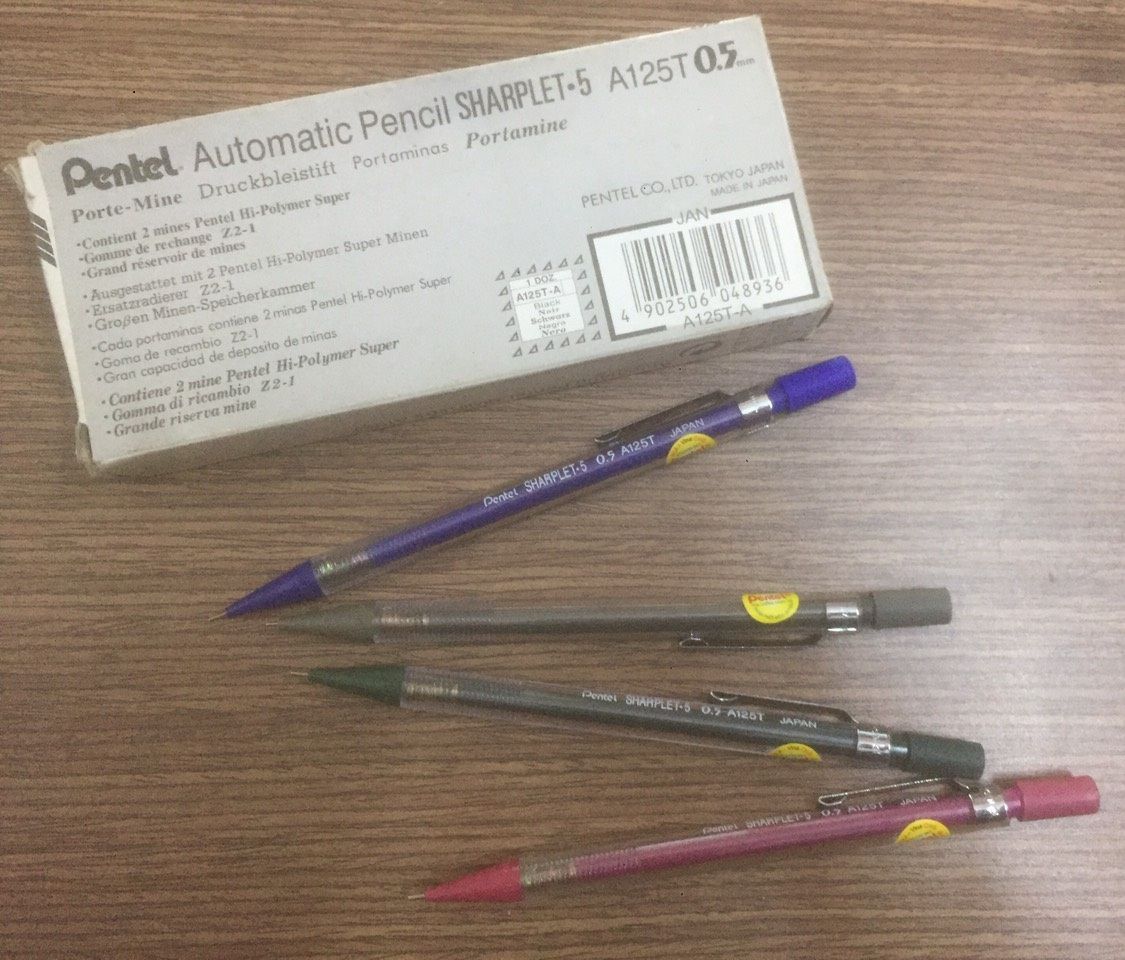 Bút chì bấm Pentel A125T 0.5mm
