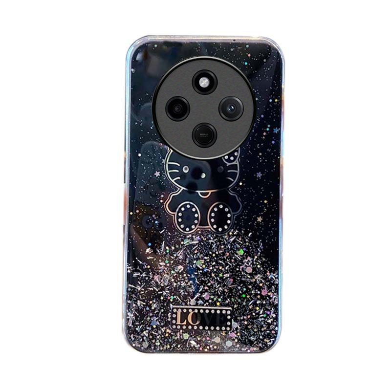 New Phone case Redmi 14C Back cover Sparkling Star Shell Kitty Cartoon Cute Soft Silicone Anti Drop for Xiaomi Redmi 14C case.