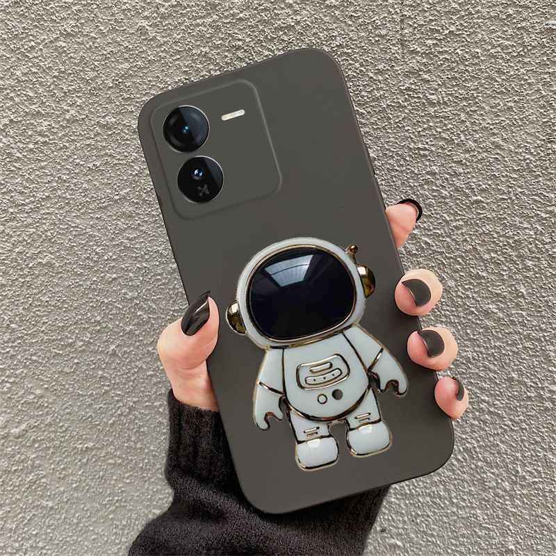 Phone%20Cases%20For%20VIVO%20IQOO%20Z9%205G%20Back%20Case%20Astronaut%20Bracket%20Smooth%20Soft%20Silicone%20Anti%20Collision%20For%20IQOO%20Z9%20Phone%20Casing%20-%20Image%2010