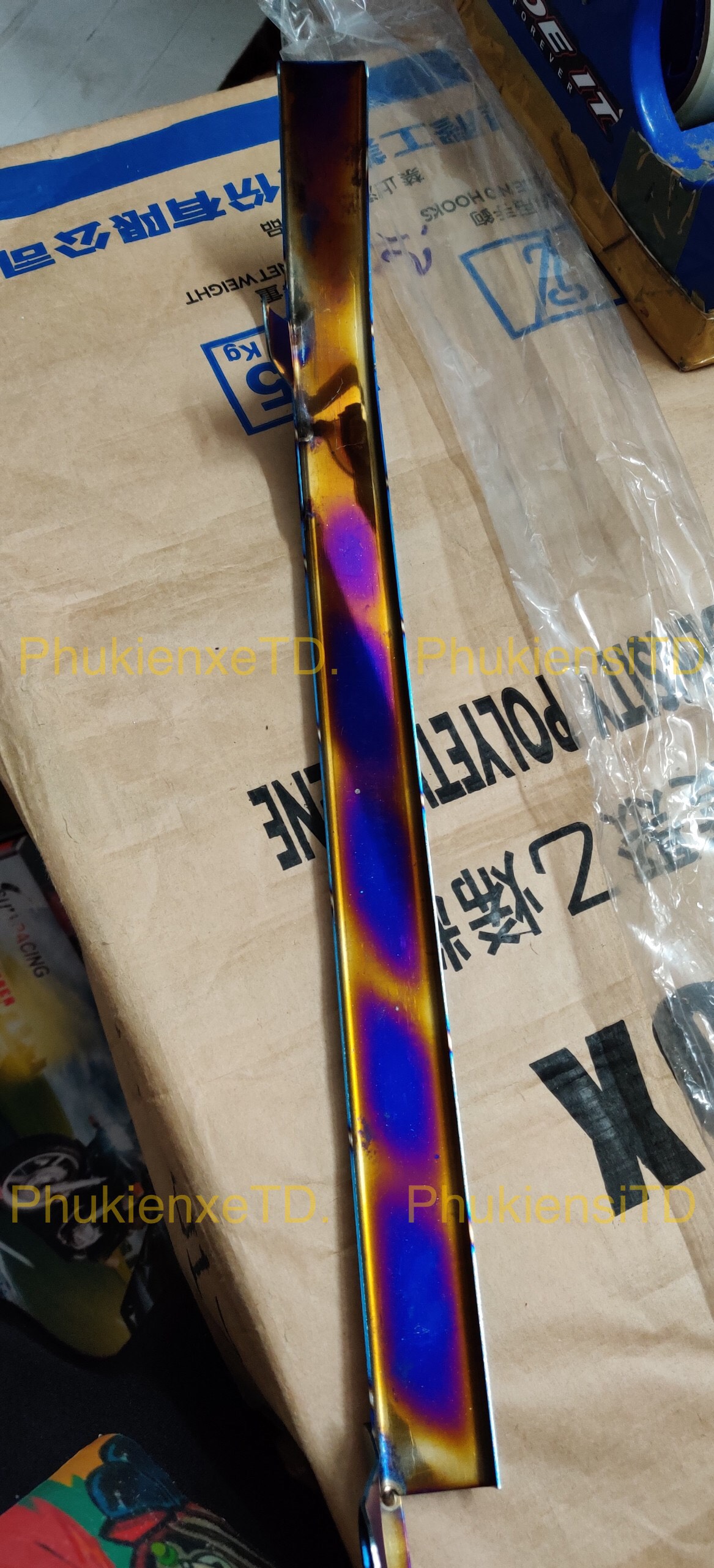 Ốp pô Titan ,ốp Cate titan lắp Sirius