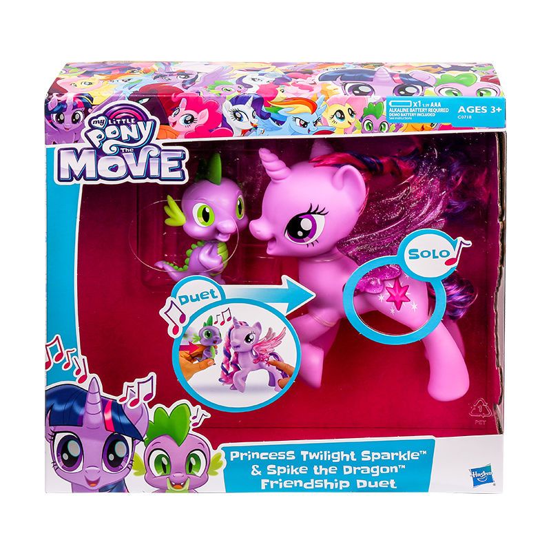 利mô hình búp bê công chúa yue màu tím nhạc hasbro my little pony