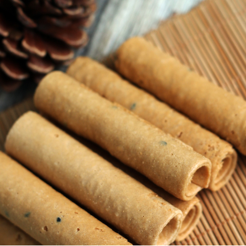 500g Bánh ống mè thơm ngon - món ăn vặt siêu ngon, ăn vặt, đồ ăn vặt