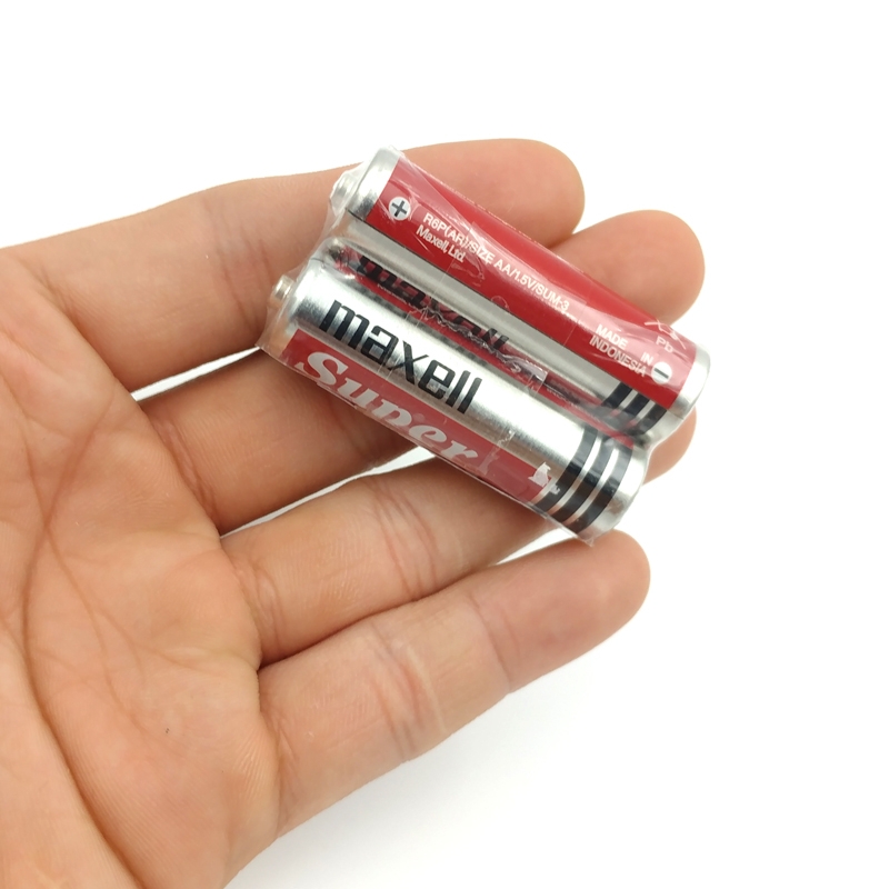 BỘ 2 viên pin MAXELL 2A (màu đỏ) (pin to)