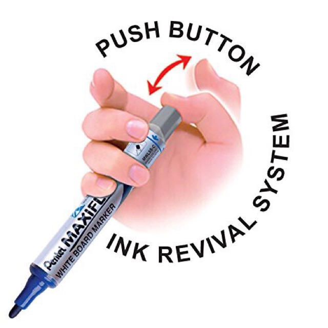Bút lông bảng Pentel Maxiflo White Board Marker MWL5M