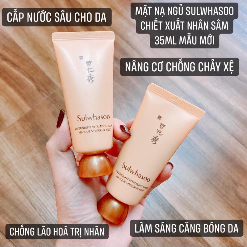 [UNBOX] MẶT NẠ NGỦ SULWHASOO OVERNIGHT VITALIZING MASK