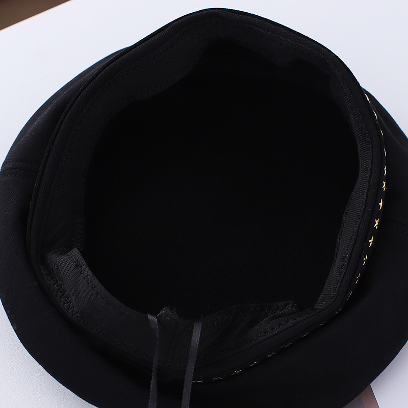 Mũ nồi ĐEN phong cách Ulzzang | ALL BLACK (M106)