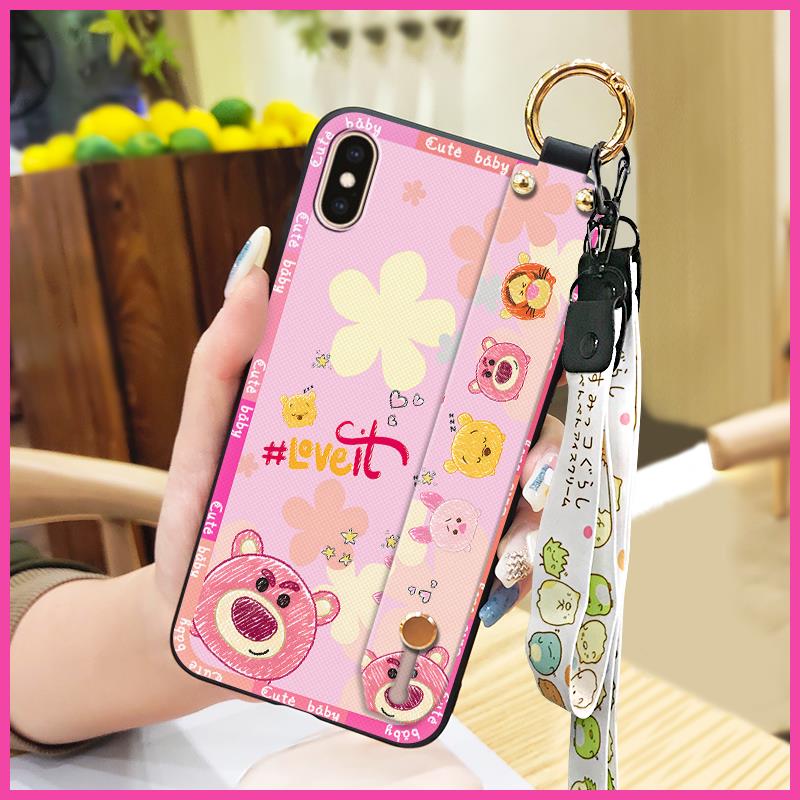 Kickstand%20Soft%20case%20Phone%20Case%20For%20iphone%20XS%20max%20Shockproof%20Dirt-resistant%20Waterproof%20Cute%20Wrist%20Strap%20Anti-knock%20ring%20-%20Image%206
