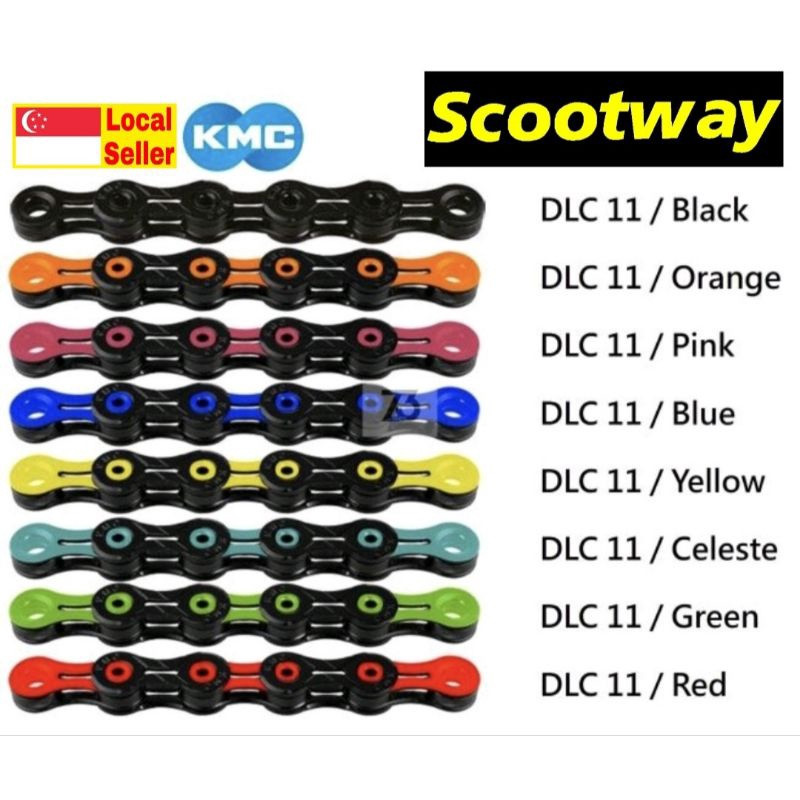 Authentic] KMC X10/11SL DLC 10/11 Speed Chain, Made In Taiwan