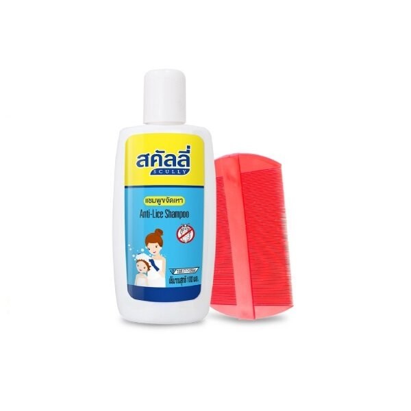 Dầu gội khắc phục chấy (chí) SCULLY Anti Lice Shampoo Thái Lan