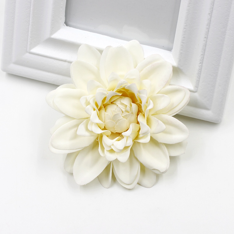 1pc 10cm Artificial Silk Flower Head Home Wedding Decoration DIY Crafts Scrapbooking Fake Flowers