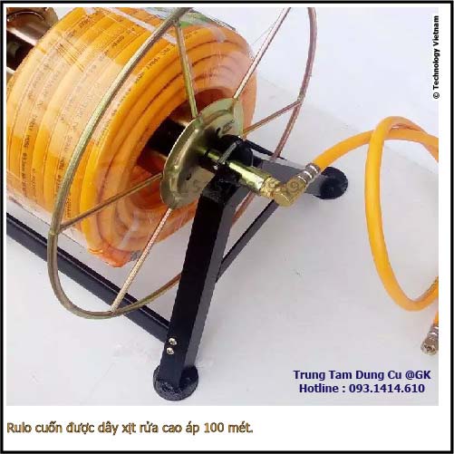 COMBO BỘ RULO CUỐN DÂY ÁP LỰC, PHỤ KIỆN RULO MÁY RỬA XE