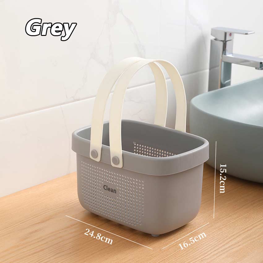 Portable Shower Caddy Basket Plastic Organizer Storage Tote With Handles  Toiletry Bag Bin Box For Bathroom Kitchen Dorm Room