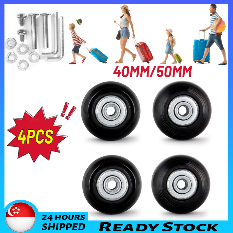 🇸🇬 [READY STOCK] 4 Sets Luggage Wheels Luggage Suitcase Replacement