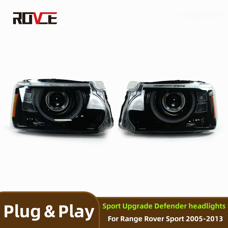 For Land Rover Range Rover Sport 20052013 Change Defender headlights